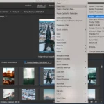 Mở ảnh từ Adobe Bridge sang các ứng dụng Adobe khác như Photoshop và Lightroom để chỉnh sửa chuyên sâu.