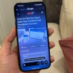 Người dùng sử dụng tính năng Vòng Tròn Tìm Kiếm trên điện thoại Pixel