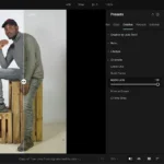 So sánh ảnh chân dung trước và sau khi chỉnh sửa bằng Aperty AI