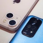 So sánh thiết kế và ống kính của các camera điện thoại thông minh đặt cạnh nhau.