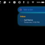 Sử dụng Siri để thêm tác vụ nhanh vào ứng dụng Nhắc nhở trên Mac