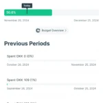 Tạo ngân sách trong ứng dụng Spendee