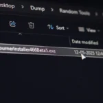 Tệp tin thực thi .exe trong File Explorer của Windows, minh họa tầm quan trọng của việc nhận diện đuôi tệp để bảo vệ hệ thống khỏi mã độc.