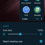 Thư mục tùy chỉnh trên Nova Launcher