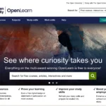 Trang chủ OpenLearn - nền tảng học trực tuyến miễn phí từ Open University