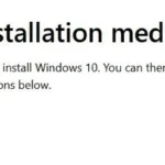 Trang tải công cụ Media Creation Tool cho Windows 10