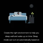 Trang thông tin chi tiết Chế độ Ngủ (Sleep Mode) trong ứng dụng Samsung Modes & Routines.