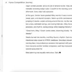 Ví dụ về câu chuyện được tạo bởi ChatGPT 4.5, thể hiện phong cách viết còn cứng nhắc và thiếu chiều sâu.